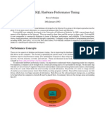 Postgresql Performance Tuning