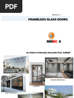 Frameless Glass Doors