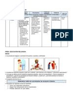 4° Grado - Educación Religiosa