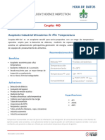 Hoja de Datos Gel Temperatura Tei