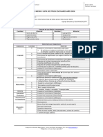 IV° Medio Lista de Útiles 2024