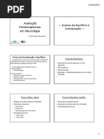 Avaliação Ortopédica em Neurofisiologia