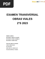 Examen Transversal Obras Viales 2°s 2023 004V