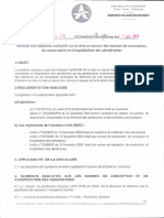 Circulaire Elts Indicatifs Sur La Mise en Oeuvre Des Normes de Conception..