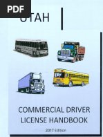 CDL Driver Manual 2022