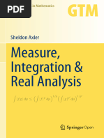 (Graduate Texts in Mathematics 282) Sheldon Axler - Measure, Integration & Real Analysis-Springer (2022)