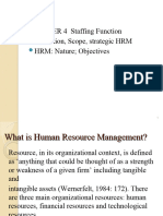 CHAP 4 HRM Defination Scope