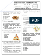 2 Simulado Ciencias 5 Ano