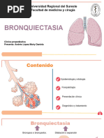 BRONQUIECTASIA