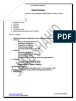 Organic Chemistry Complete Notes