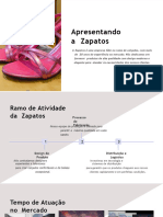 Apresentação Zapatos PowerPoint 2015