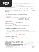 Primera Práctica Calificada de Cálculo Diferencial - Bma-01: Resolución Falso