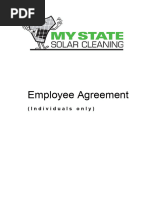 Individual Employee Agreement 