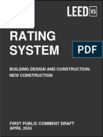 LEED v5 BDC New Construction Public Comment 1