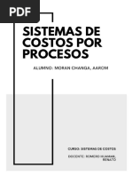 Sistema de Costos Por Procesos