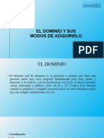 Del Domino y Los Modos de Adquir El Dominio