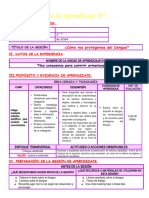 Sesión Cómo Nos Protegemos Del Dengue 2024 2° Grado