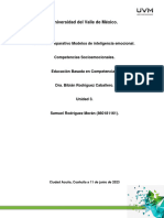 Universidad Del Valle de México.: Cuadro Comparativo Modelos de Inteligencia Emocional