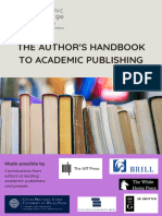 Author S Handbook To Academic Publishing 7