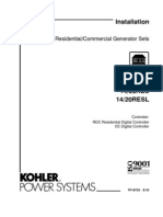 Kohler 20 RES Operation Manual