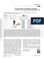 Kilgore Et Al 2023 Development of A Universal Second Tier Newborn Screening LC Ms Ms Method For Amino Acids