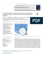 Sustainable Synthesis of Multifunctional Porous Metalloporphyrin Polymers For Efficient Carbon Dioxide Transformation Under Mild Conditions