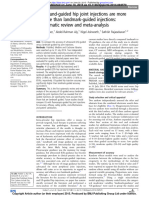 Hoeber S. 2016. US Guided Hip Joints Injection More Accurate Than Landmark