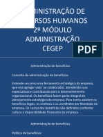 #4 Aula Administração Benefícios