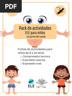 Paquete de Actividades Sobre El Cuerpo Humano