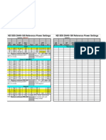 DA40 Power Settings