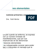 Lesiones Primarias y Secundarias