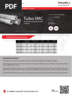 Tubo Imc - Tellex - Ficha Técnica