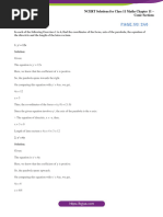 NCERT Solutions For Class 11 Maths Chapter 11 Conic Sections Exercise 11.2