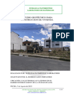 Informe Estudio Geotecnico