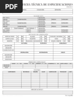 MODELO DE FICHA TECNICA PARA ROPA - Editable PDF 