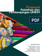 PROPOSAL Pelatihan Dan Pendampingan Umkm-Final