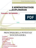 Procesos Administrativos Disciplinarios