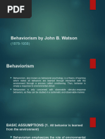 Behaviorism