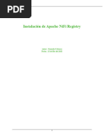 Instalacion Apache Nifi Registry