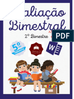 Amostra Gratis - Avaliações Bimestrais - 5º Ano 2º Bimestre