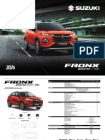 Ficha Tec Suzuki Fronx GLX 2024