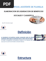 MÓDULO VI - Elaboración de Beneficios Sociales