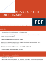 Enfermedades Bucales en El Adulto Mayor