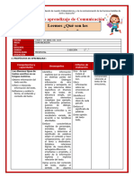 3° Sesión de Aprendizaje - Lunes 1 de Abril Del 2024