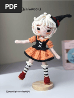 Sakura Doll With Halloween Costume by Moonlightcrochet - PDF Version 1