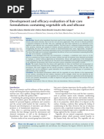 Development and Efficacy Evaluation of Hair Care F