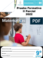 Prueba Formativa II Parcial Noveno