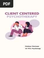 Client Centered Therapy