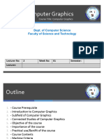 23 - 24introduction Lecture of CG