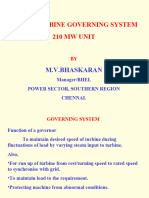 Steam Turbine Governing System 210mw